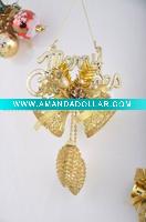 Plastic christmas bell
