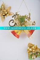 Plastic christmas bell