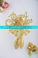 Plastic christmas bell