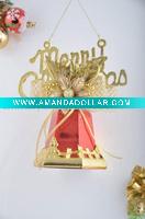 Artificial christmas bell