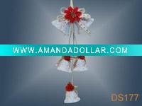 Wholesale christmas decorative bell,plastic ornament,decorations