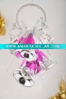 Wholesale 2011 popular Plastic Christmas bell decoration
