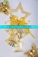 Wholesale 2011 popular Plastic Christmas bell decoration