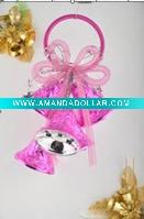 Wholesale 2011 popular Plastic Christmas bell decoration