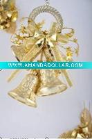 Wholesale 2011 popular Plastic Christmas bell decoration