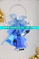 Wholesale 2011 popular Plastic Christmas bell decoration