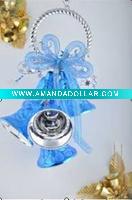 Wholesale 2011 popular Plastic Christmas bell decoration