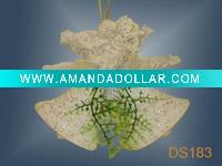 Wholesale christmas bell decorations,plastic hanging ornament,gift