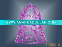 Wholesale metal christmas bell hanging ornament/decoration/craft/gift