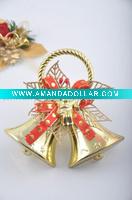 Plastic christmans bell