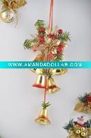 Plastic christmans bell