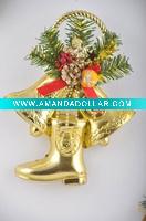 Plastic christmans bell