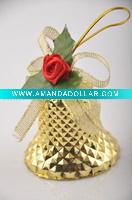 Plastic christmans bell
