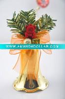 Plastic christmans bell