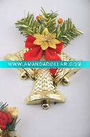Plastic christmans bell