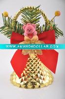 Wholesale Plastic christmans bell