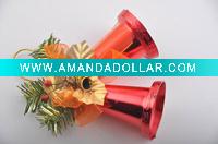 Plastic christmans bell