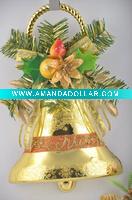 Plastic christmans bell