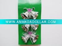 plated christmas bell decoration