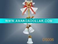 Wholesale christmas decorations,hanging bell ornament,gift