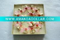 christmas decorative bell ornament gift box