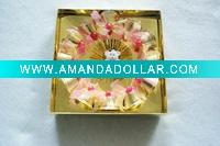 christmas plastic bell gift box attire