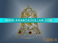 Wholesale Metal chritmas bell decorations,ornaments,crafts