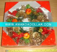 40cm pinecone christmas ornament