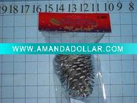 christmas decorative pinecone ornament