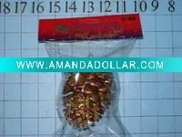 Wholesale christmas natural pinecone ornament