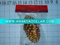 Wholesale christmas natural pinecone ornament