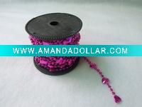 Wholesale mardi gras beads chain for heart shape style