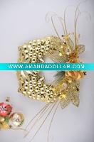 Plastic christmans ornament