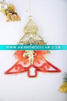 Plastic christmans ornament