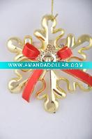 Plastic christmans ornament