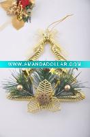 Plastic christmans ornament