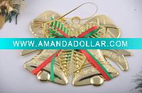 Plastic christmans ornament