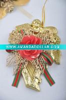 Plastic christmans ornament