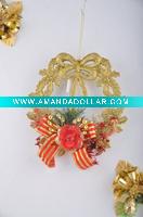 Plastic christmans ornament