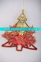 Plastic christmans ornament