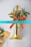 Plastic christmans ornament