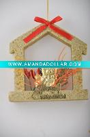 Plastic christmans ornament