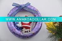 Plastic christmans ornament