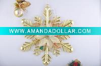 Plastic christmans ornament