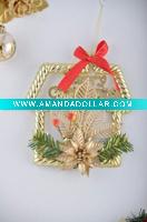Plastic christmans ornament