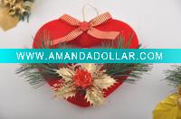 Plastic christmans ornament
