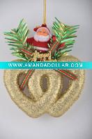 Plastic christmans ornament
