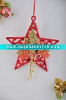 Plastic christmans ornament