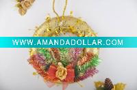 Plastic christmans ornament