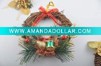 Plastic christmans ornament